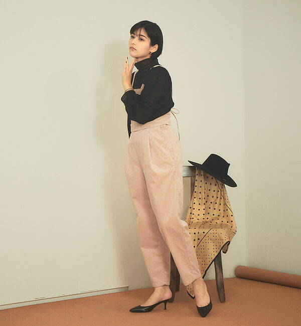 Rouge vif「【WEB限定】コーデュロイ3WAYサロペット」|オールインワン|