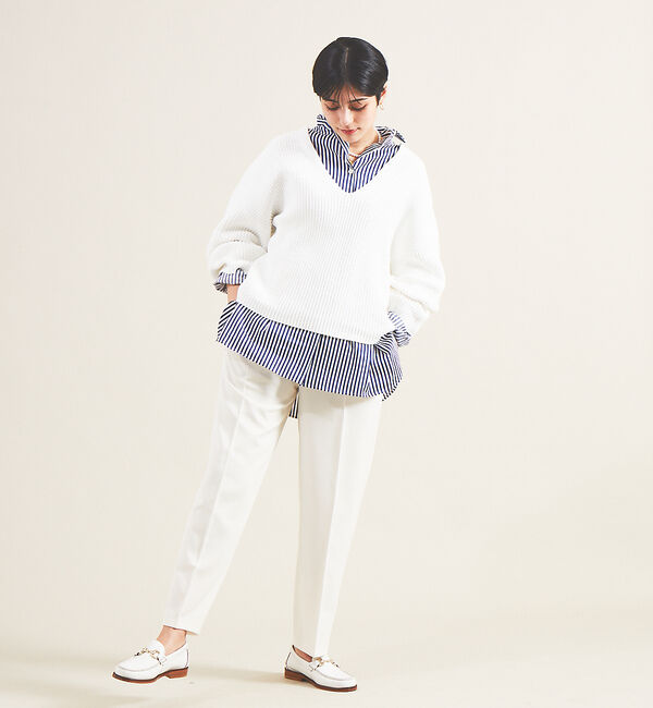 Rouge vif「【セットアップ対応】ツィルセンタープレスパンツ」|その他|