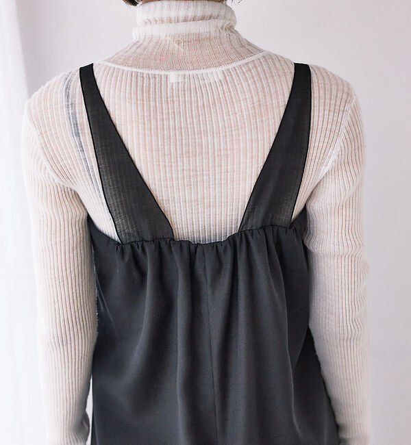 Rouge vif「【BELLE ROBE】シアーリボンワンピース」|ワンピース|