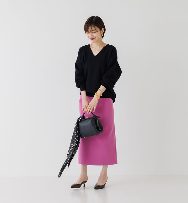 Rouge vif「【XSサイズ展開】4WAYストレッチタイトスカート」|スカート|
