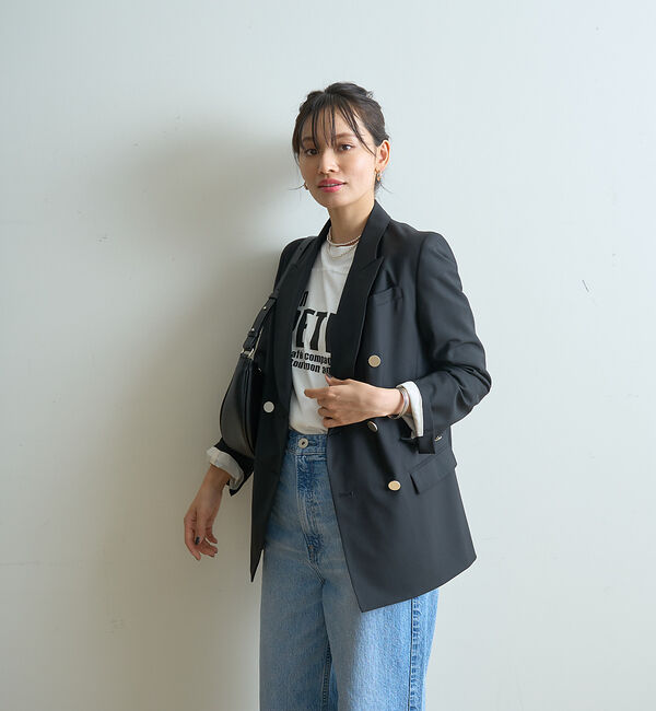 Rouge vif「フットボールロゴTEE」|Tシャツ・カットソー|