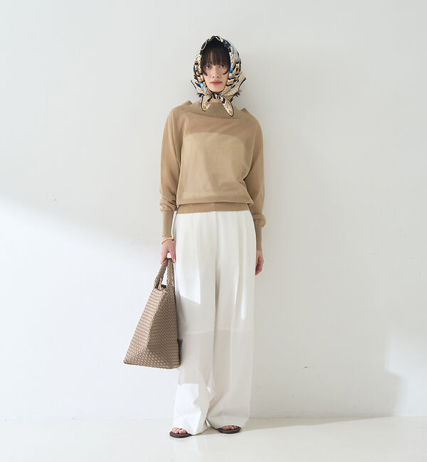 Rouge vif「オフショルシアーニットプルオーバー」|ニット・セーター|