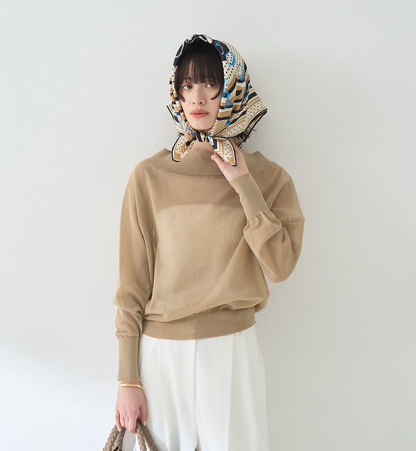Rouge vif「オフショルシアーニットプルオーバー」|ニット・セーター|