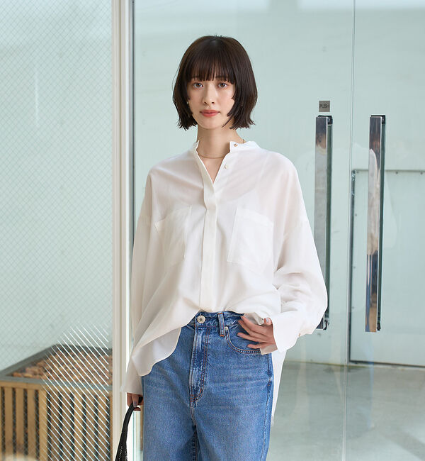 Rouge vif「NEWドルマンビッグシャツ」|シャツ・ブラウス|