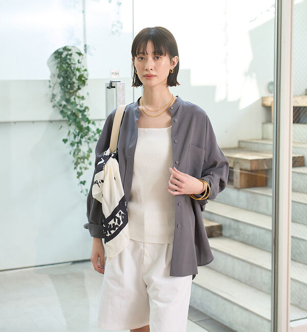 Rouge vif「NEWドルマンビッグシャツ」|シャツ・ブラウス|