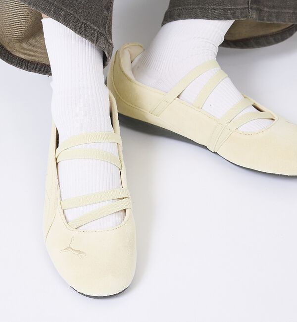 Rouge vif「【PUMA/プーマ 】スピードキャット バレエ メタリック スニーカー/スニーカ」|スニーカー|ベージュ