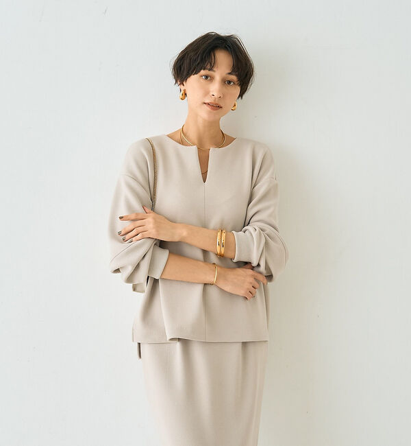 Rouge vif「【セットアップ対応】 ダブルエアープルオーバー」|シャツ・ブラウス|
