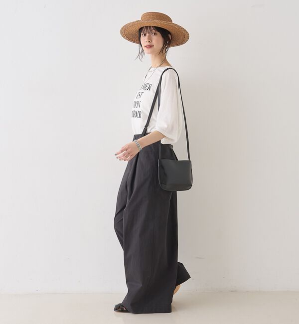Rouge vif「2WAYサスペンダータックワイドパンツ」|その他|