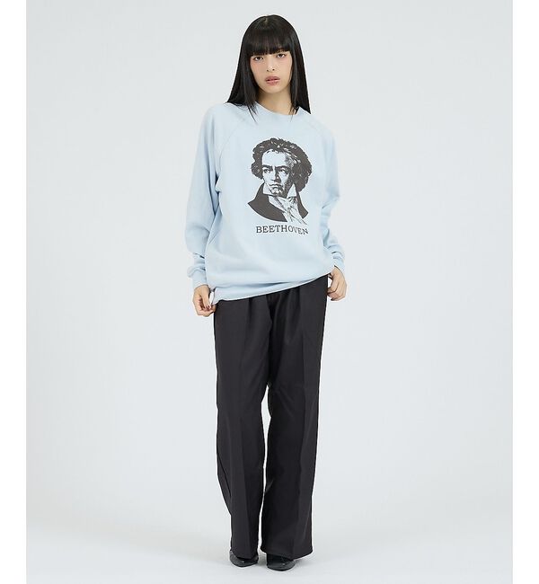 Rouge vif「【Healthknit/ヘルスニット】クラシックスウェット クルーネック長袖/ベ」|スウェット・ジャージ|