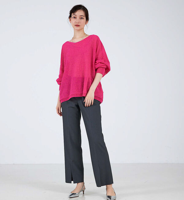 qualite「【大人気アイテム入荷】camifineニットプルオーバー」|ニット・セーター|