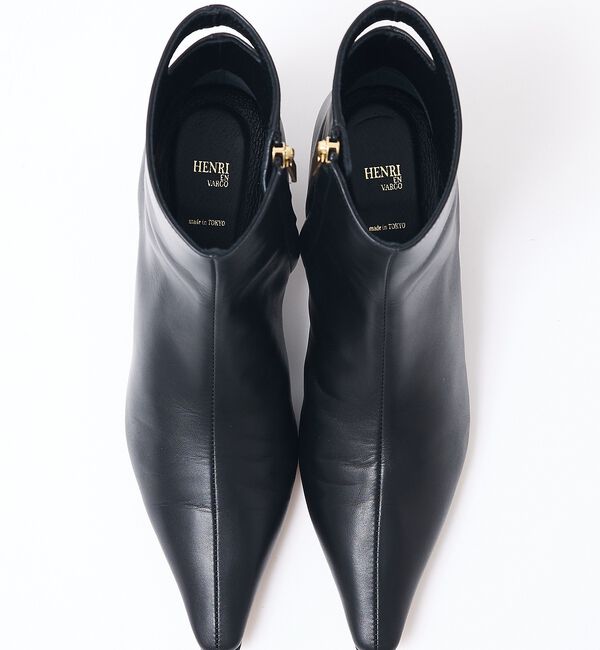 qualite「【HENRI EN VARGO】Caroline ショートブーツ」|ショートブーツ|