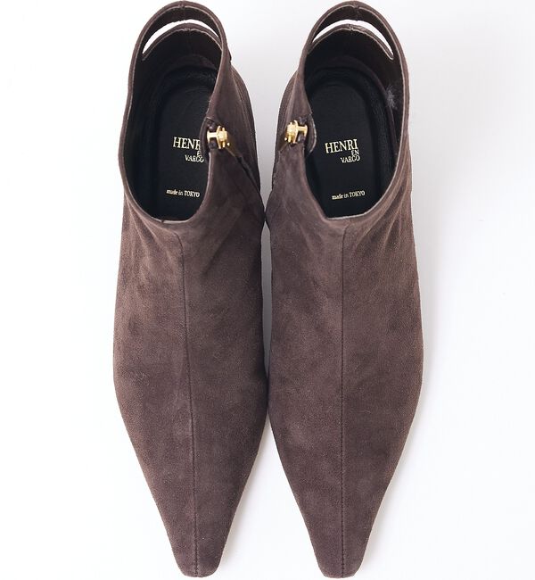 qualite「【HENRI EN VARGO】Caroline ショートブーツ」|ショートブーツ|
