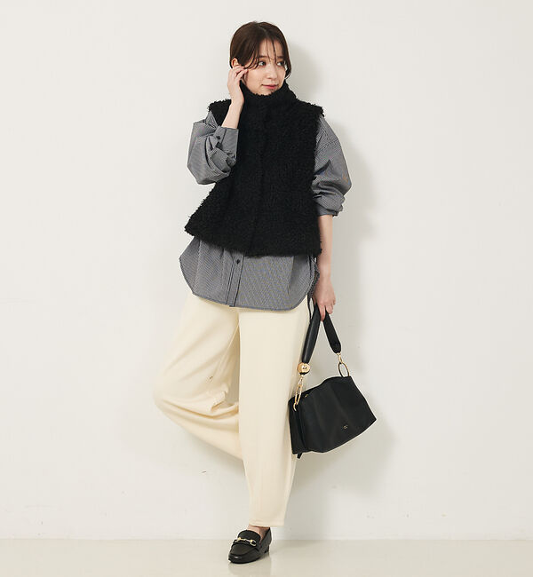 abahouse mavie「メンズライクオーバーシャツ」|シャツ・ブラウス|