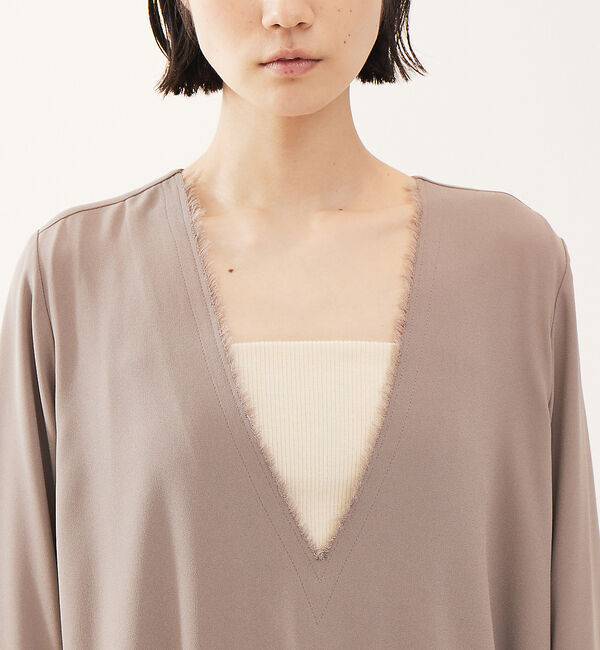 The Store by C' 「【COCUCA】バックサテンドレス」|ワンピース|