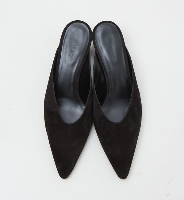 The Store by C' 「【Le Monde Beryl】MICRO WEDGE MULE／スエードミュー」|パンプス|