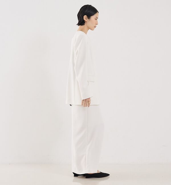 The Store by C' 「【COCUCA】クルージャケット」|ノーカラージャケット|