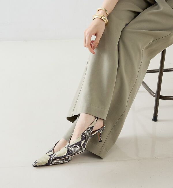 The Store by C' 「【PELLICO】VIOLA バックスリング パンプス PITONE」|パンプス|