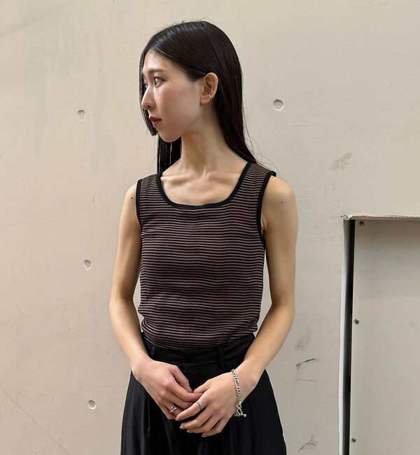 NOMINE「【Miller】Cup inスクエアタンクトップ」|キャミソール|