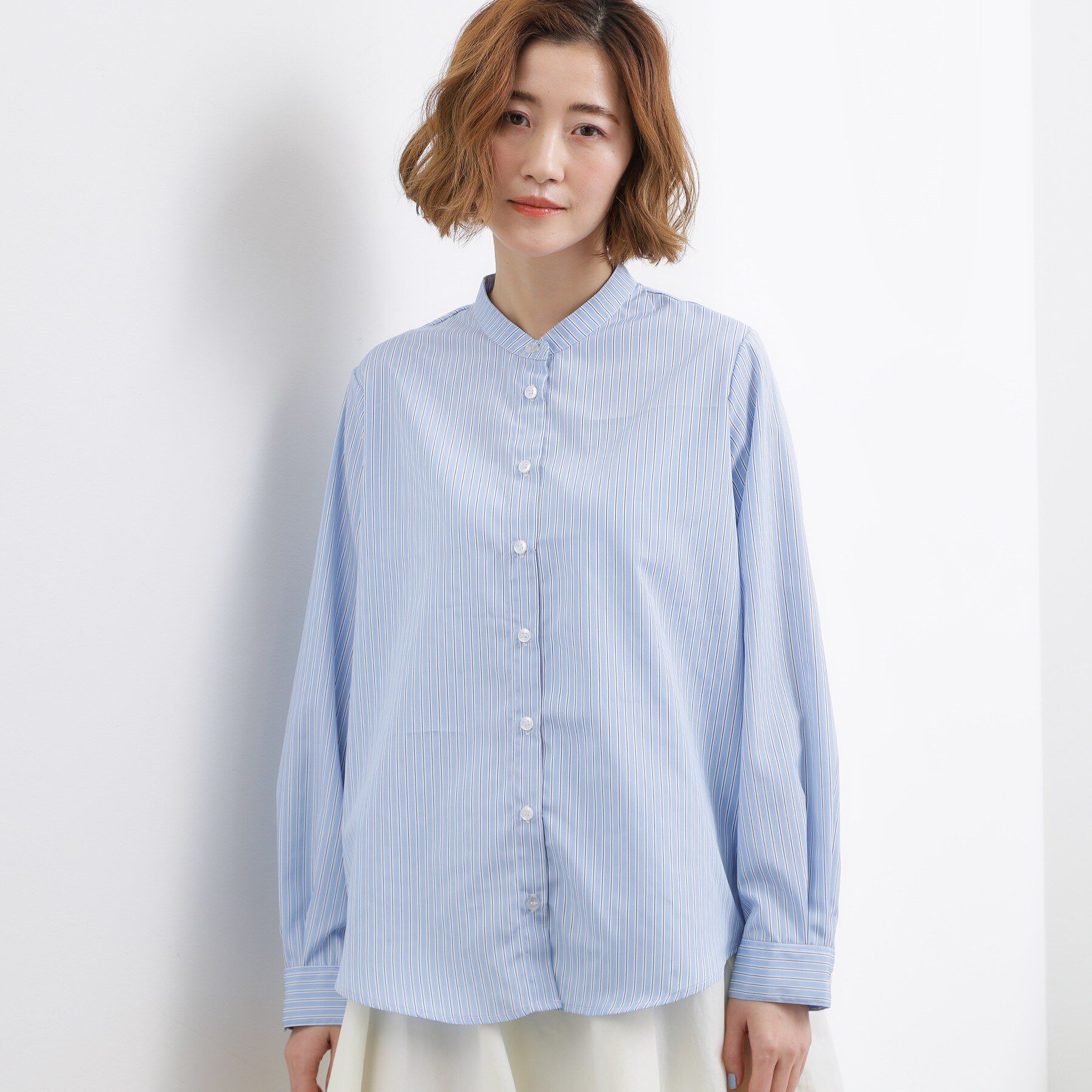 grove「【2点SET】一枚でコーデが決まる！ニットベスト&times;シャツSET」|シャツ・ブラウス|