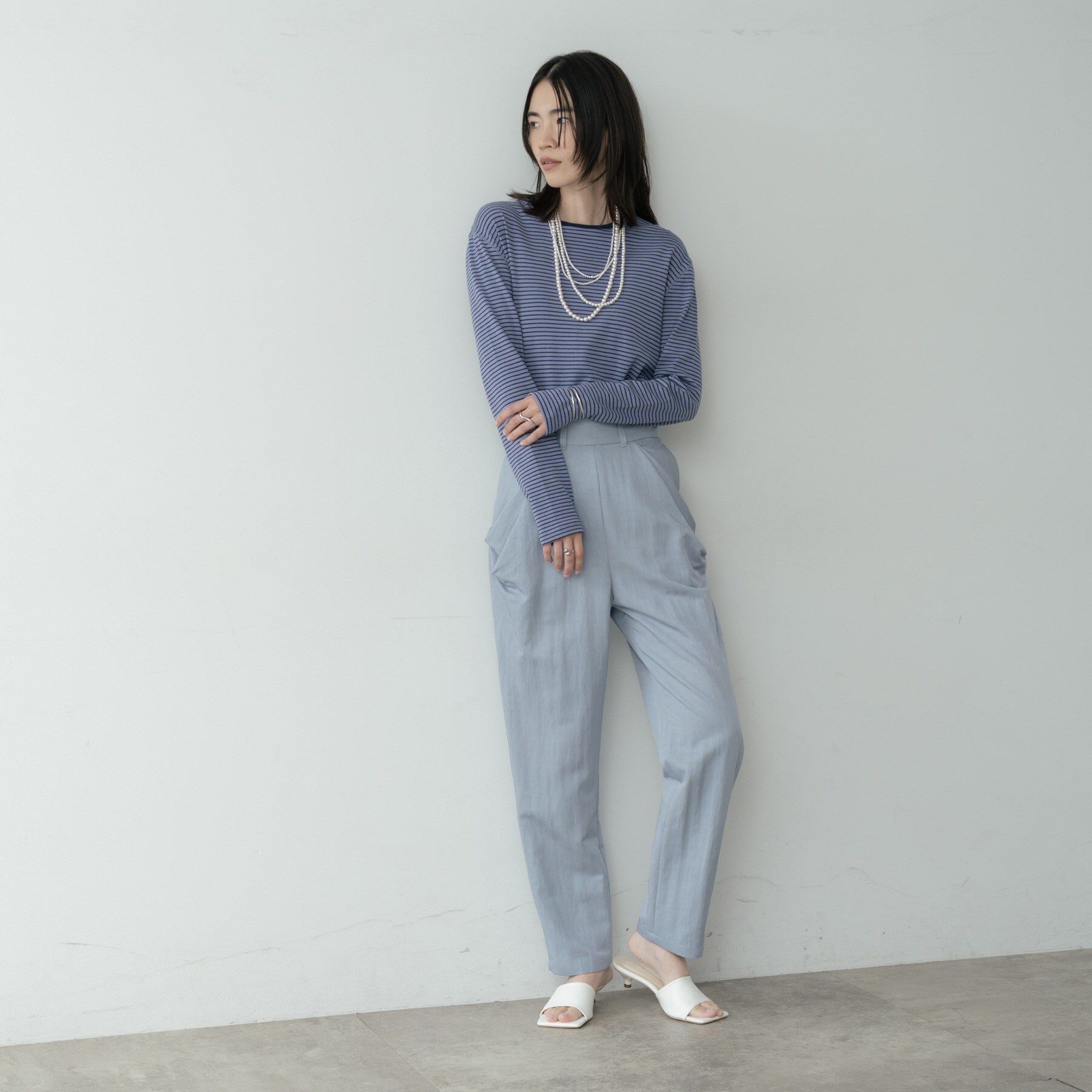 GALLEST「ボーダーカットソー」|Tシャツ・カットソー|