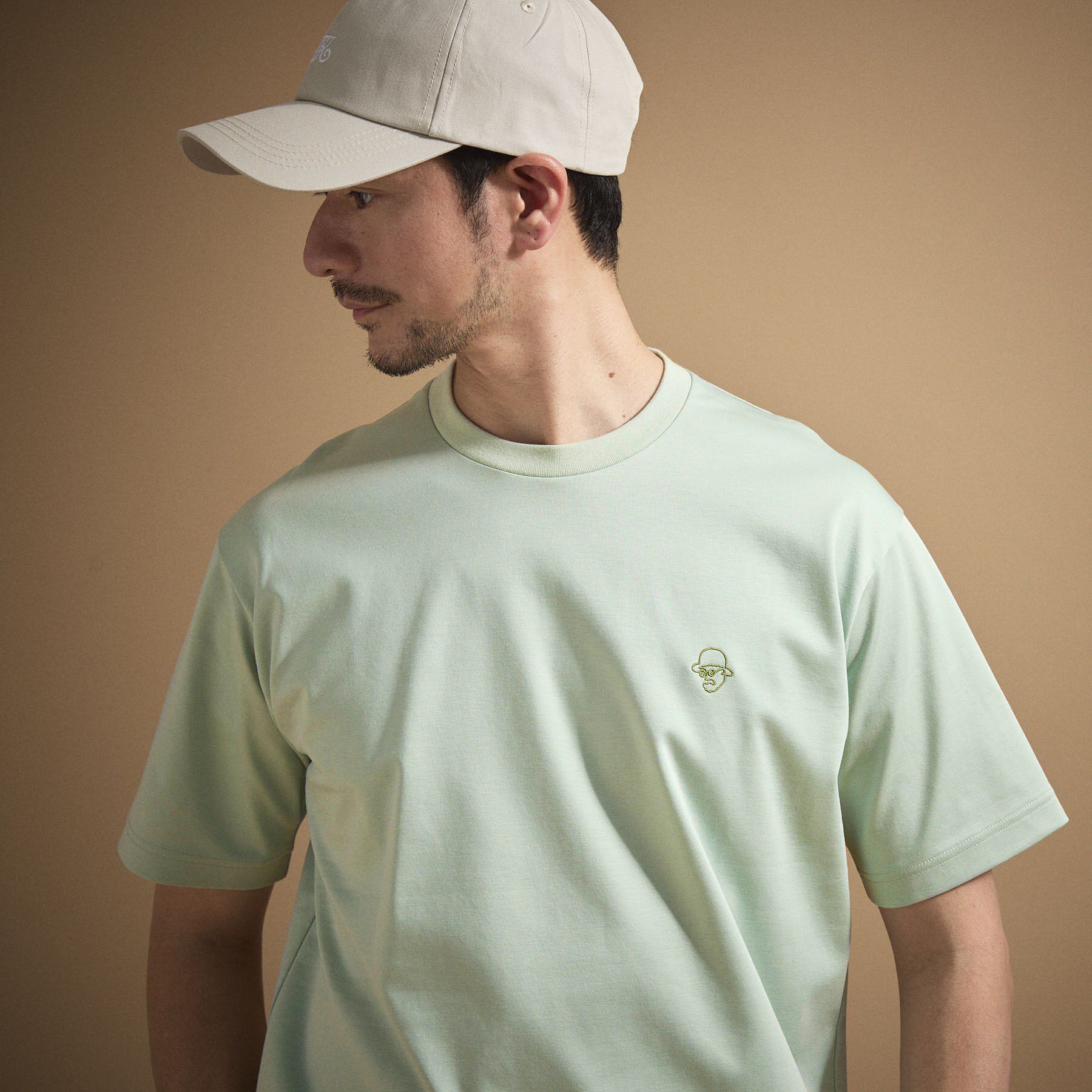 TAKEO KIKUCHI「ワンストローク刺繍 半袖 Tシャツ」|Tシャツ・カットソー|