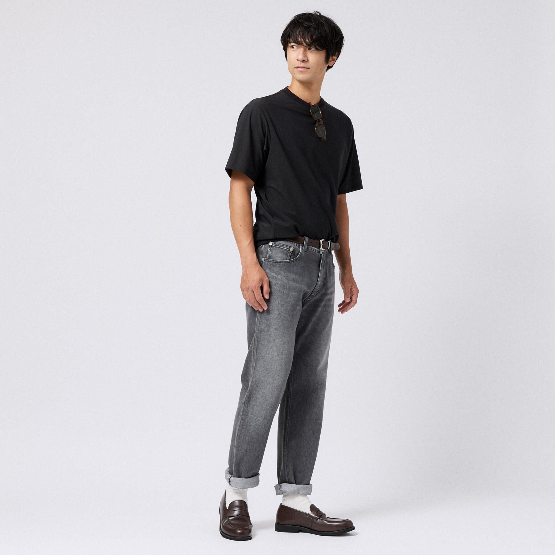 TAKEO KIKUCHI「【軽量/撥水】エアロステップ レザーローファー」|ビジネス・ドレスシューズ|