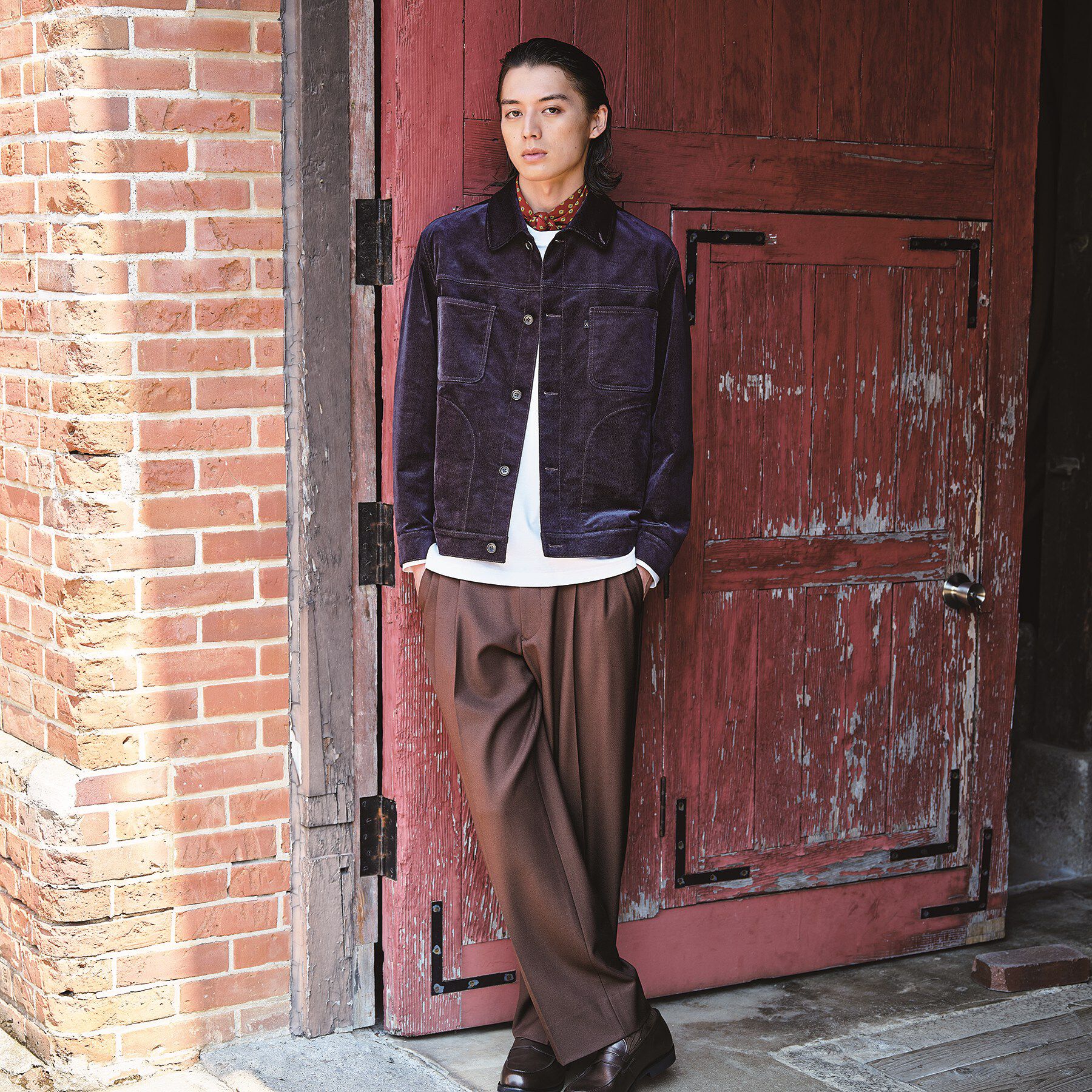 TAKEO KIKUCHI「【BOWLER HAT LABEL】ストレッチコーデュロイGジャン」|ブルゾン・スタジャン|