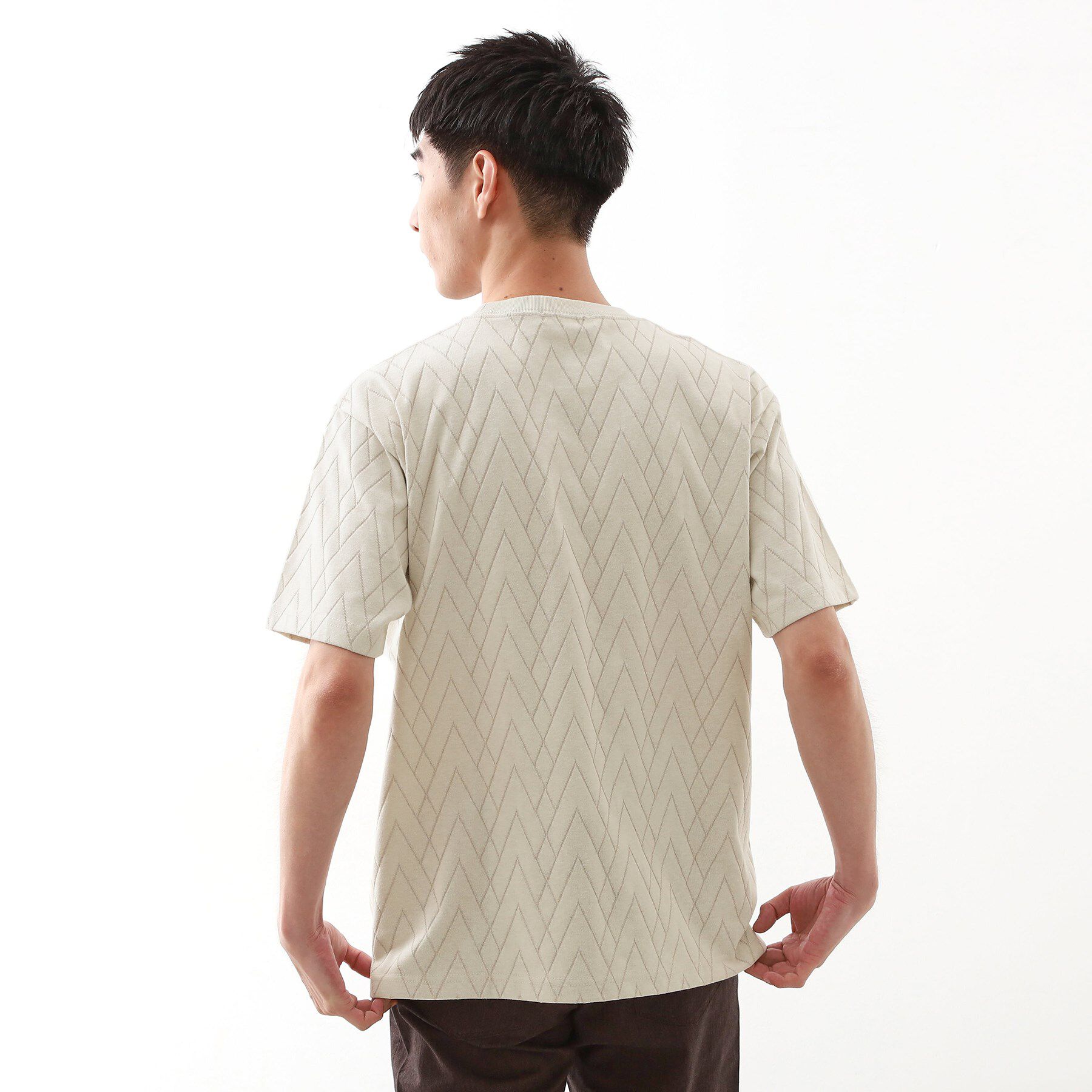 THE SHOP TK「【好評につき再入荷！】ジオメトリックリンクス半袖Tシャツ」|Tシャツ・カットソー|