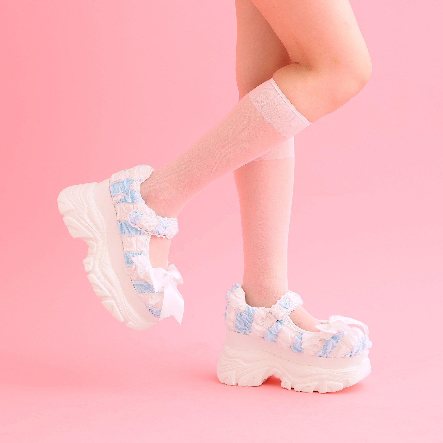 csT&P「夢見るシリーズ厚底2WAYスニーカー」|パンプス|