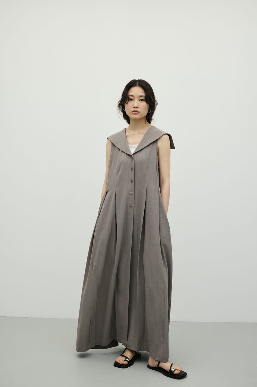 STYLEMIXER「ビックカラーパネルラインワンピース」|ワンピース|GRY