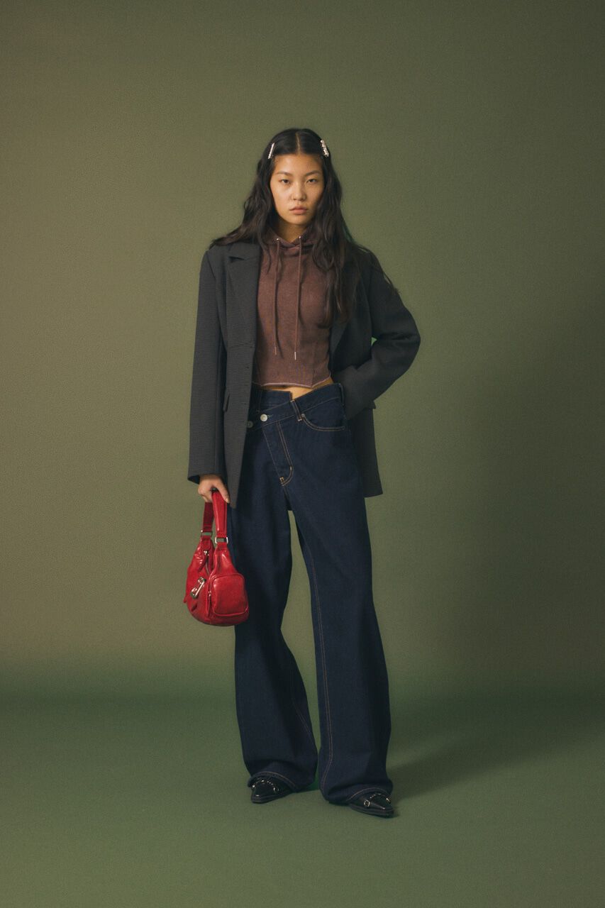 MOUSSY「GARMENT DYE CUT OFF フーディ」|パーカー|