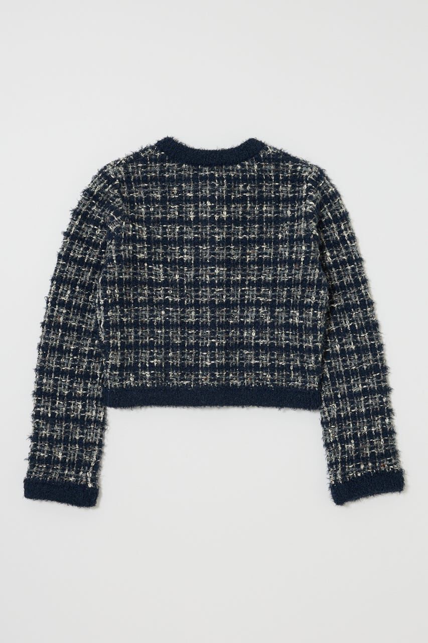 MOUSSY「COMPACT KNIT TWEED ジャケット」|その他|