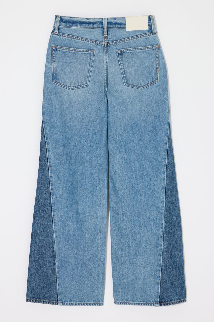 MOUSSY「TWISTED WIDE ストレート」|デニム|