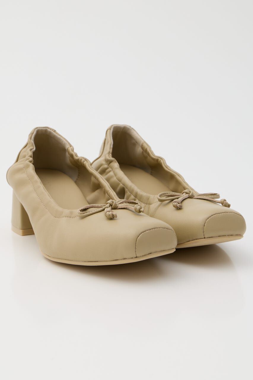 MOUSSY「SOFT GATHER BALLET シューズ」|パンプス|
