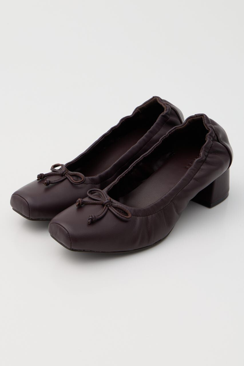 MOUSSY「SOFT GATHER BALLET シューズ」|パンプス|