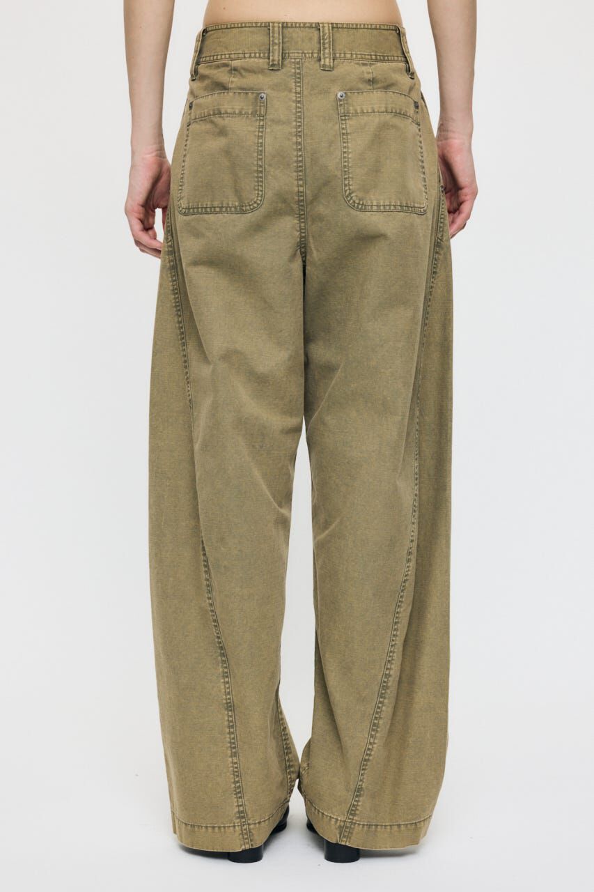 MOUSSY「CURVE LINE TUCK パンツ」|その他|
