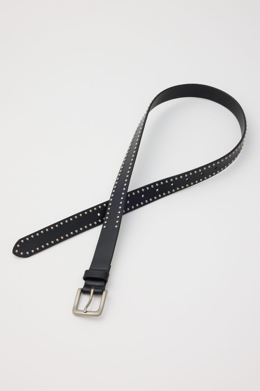 MOUSSY「SMALL STUDS LEATHER ベルト」|ベルト|