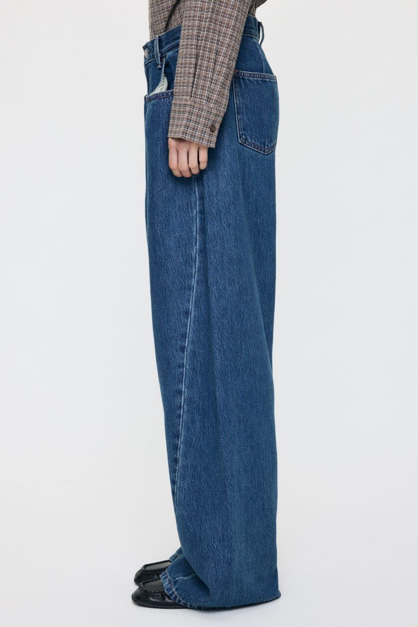 MOUSSY「LOOSE WAIST DENIM ストレート」|デニム|