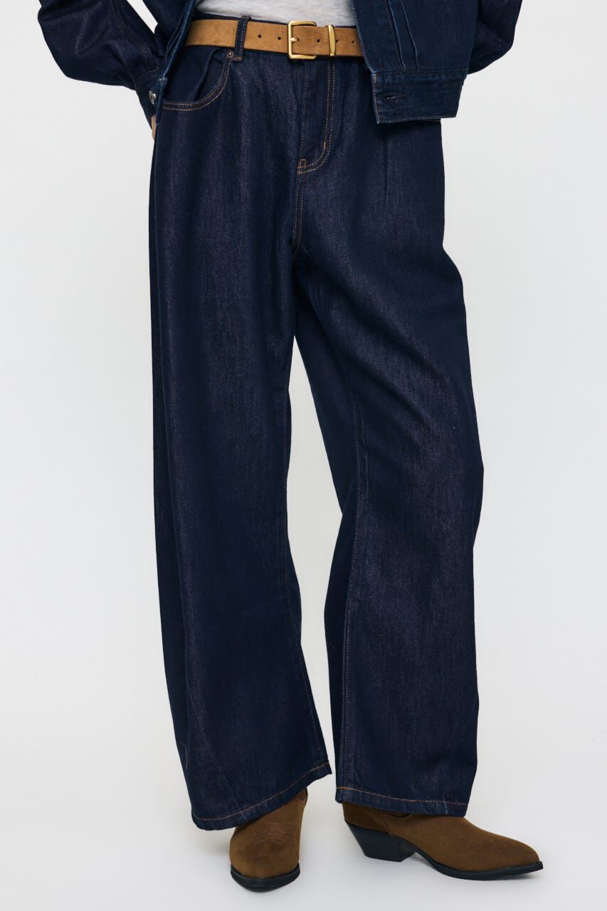 MOUSSY「LOOSE WAIST DENIM ストレート」|デニム|