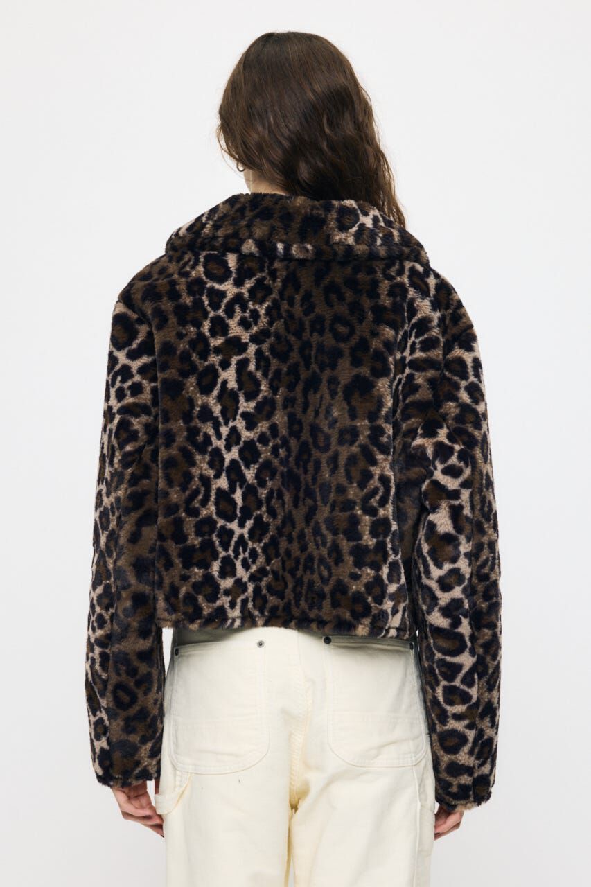 MOUSSY「REVERSIBLE CURLY FUR ジャケット」|ブルゾン・スタジャン|