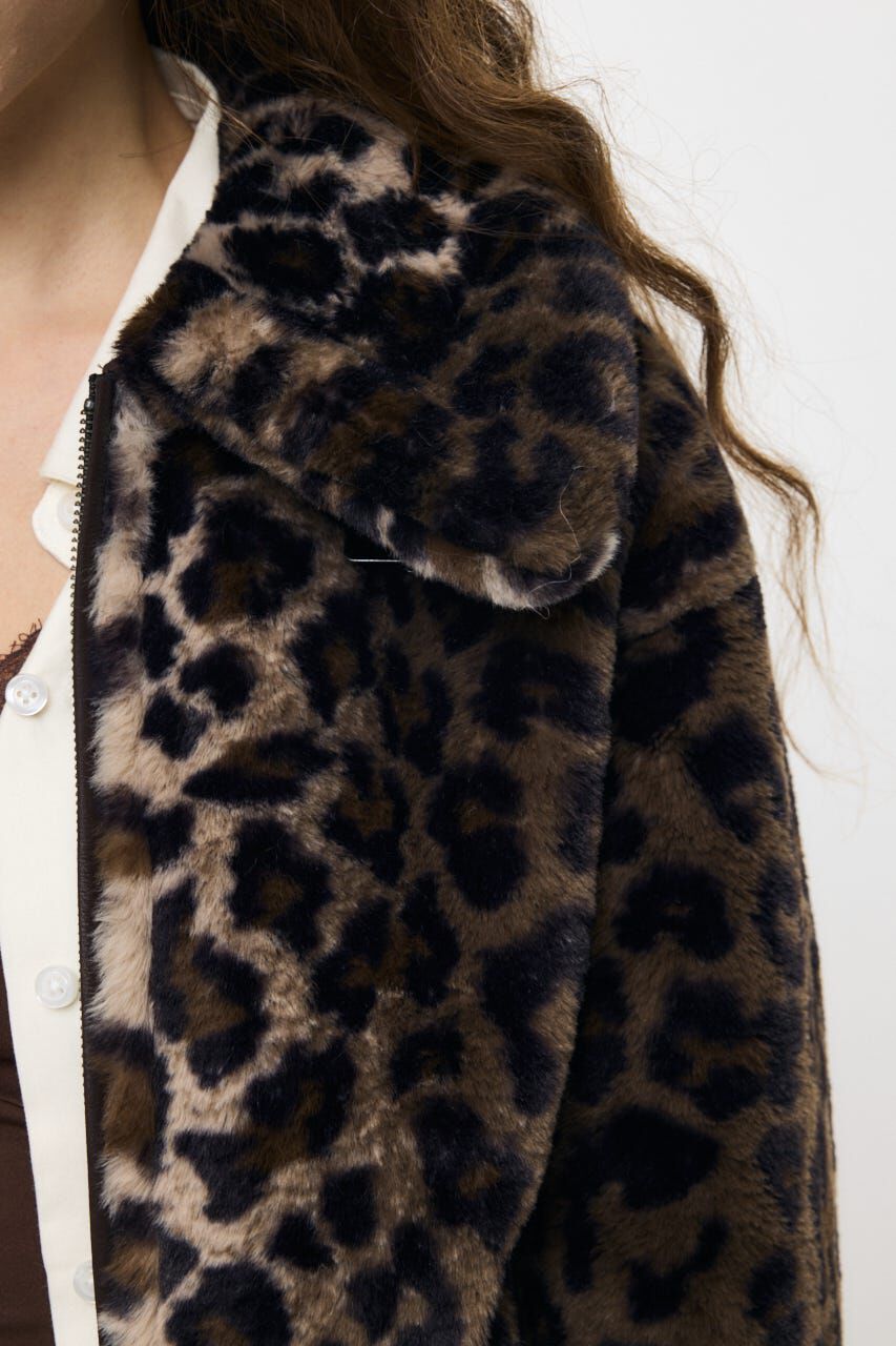 MOUSSY「REVERSIBLE CURLY FUR ジャケット」|ブルゾン・スタジャン|