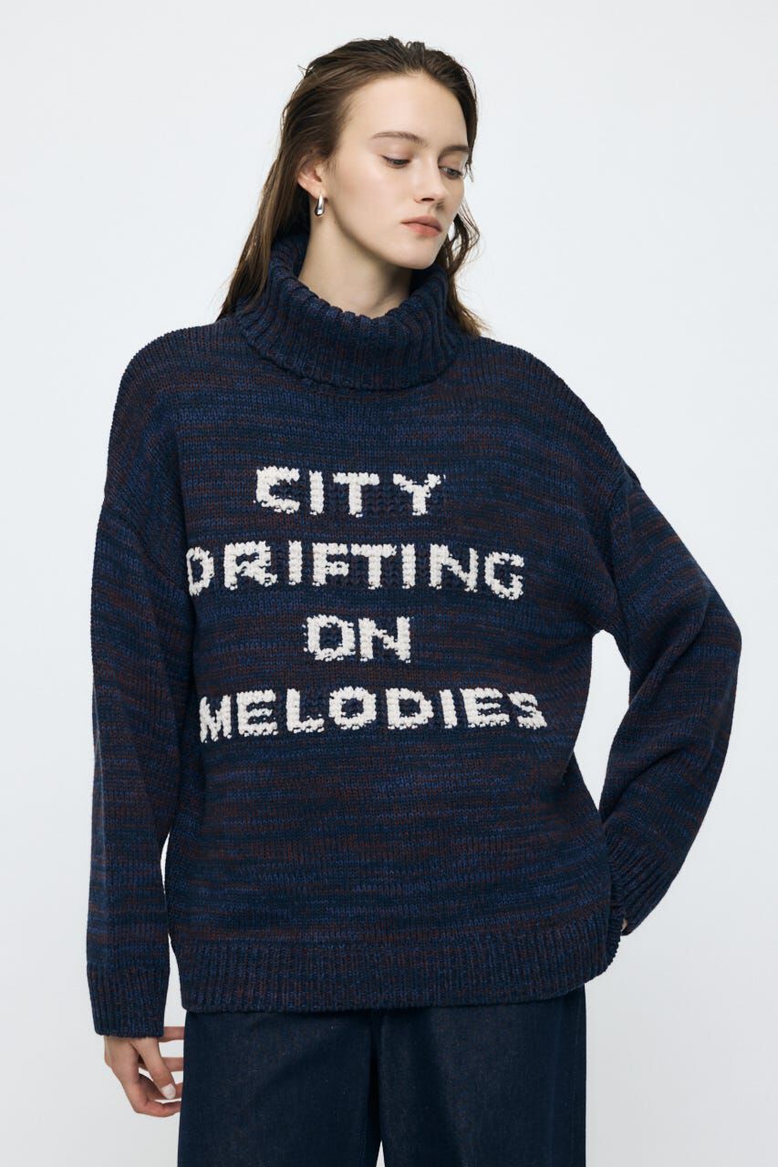 MOUSSY「LETTERED セーター」|ニット・セーター|