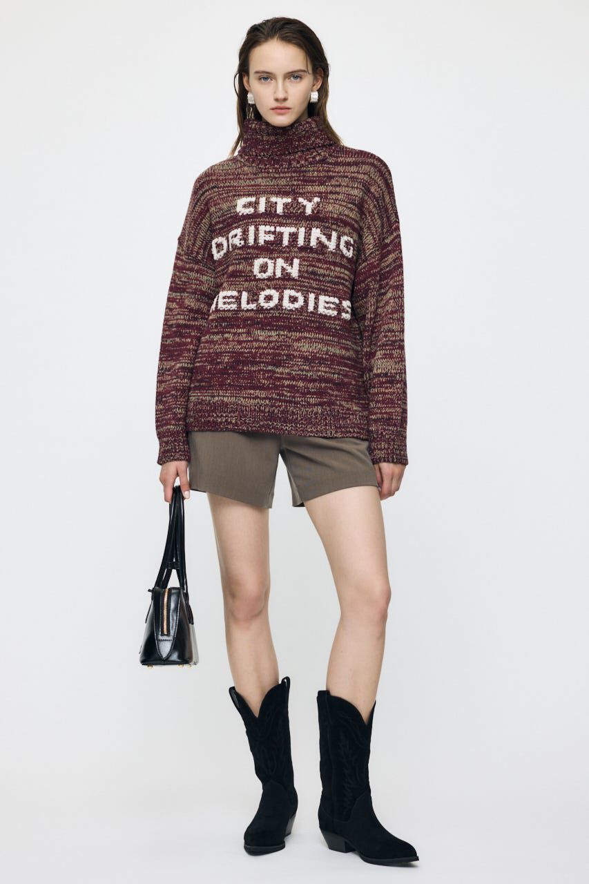 MOUSSY「LETTERED セーター」|ニット・セーター|