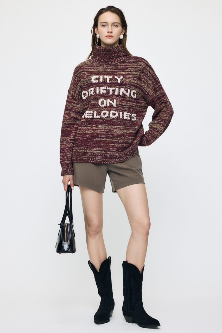 MOUSSY「LETTERED セーター」|ニット・セーター|