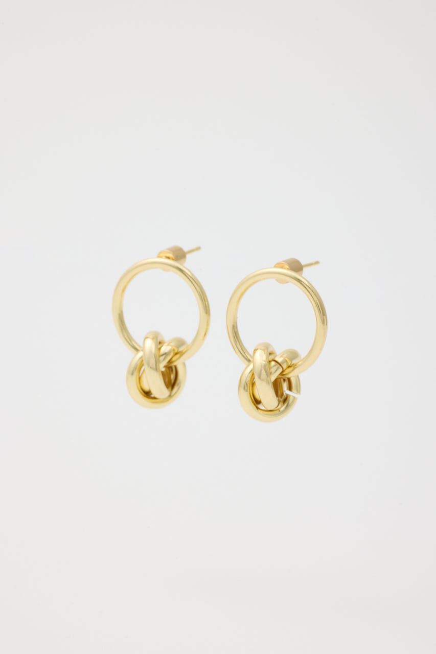 rienda「メタルループピアス」|ピアス|