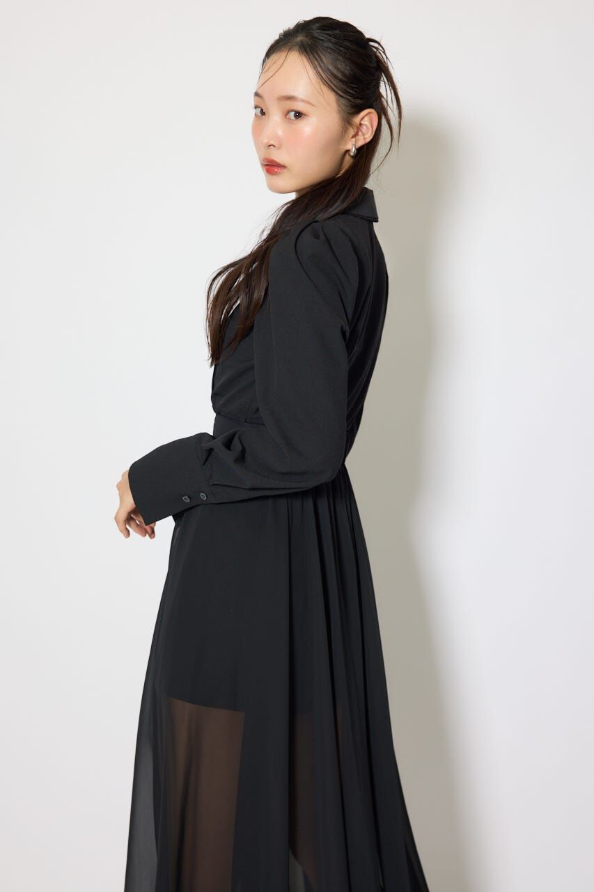 rienda「2WAYテーラーWカラーワンピース」|ワンピース|