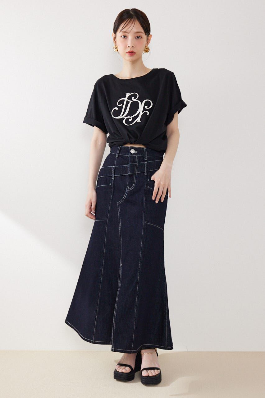 rienda「RDロゴTシャツ」|Tシャツ・カットソー|