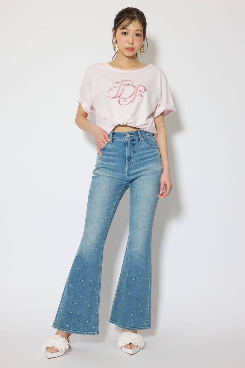 rienda「RDロゴTシャツ」|Tシャツ・カットソー|
