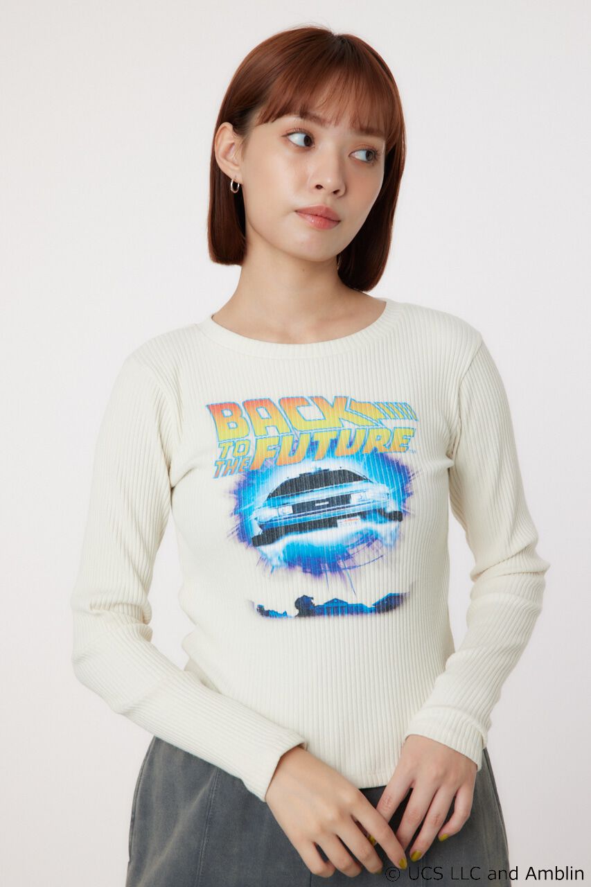 RODEO CROWNS「(BACK TO THE FUTURE)リブトップス」|Tシャツ・カットソー|