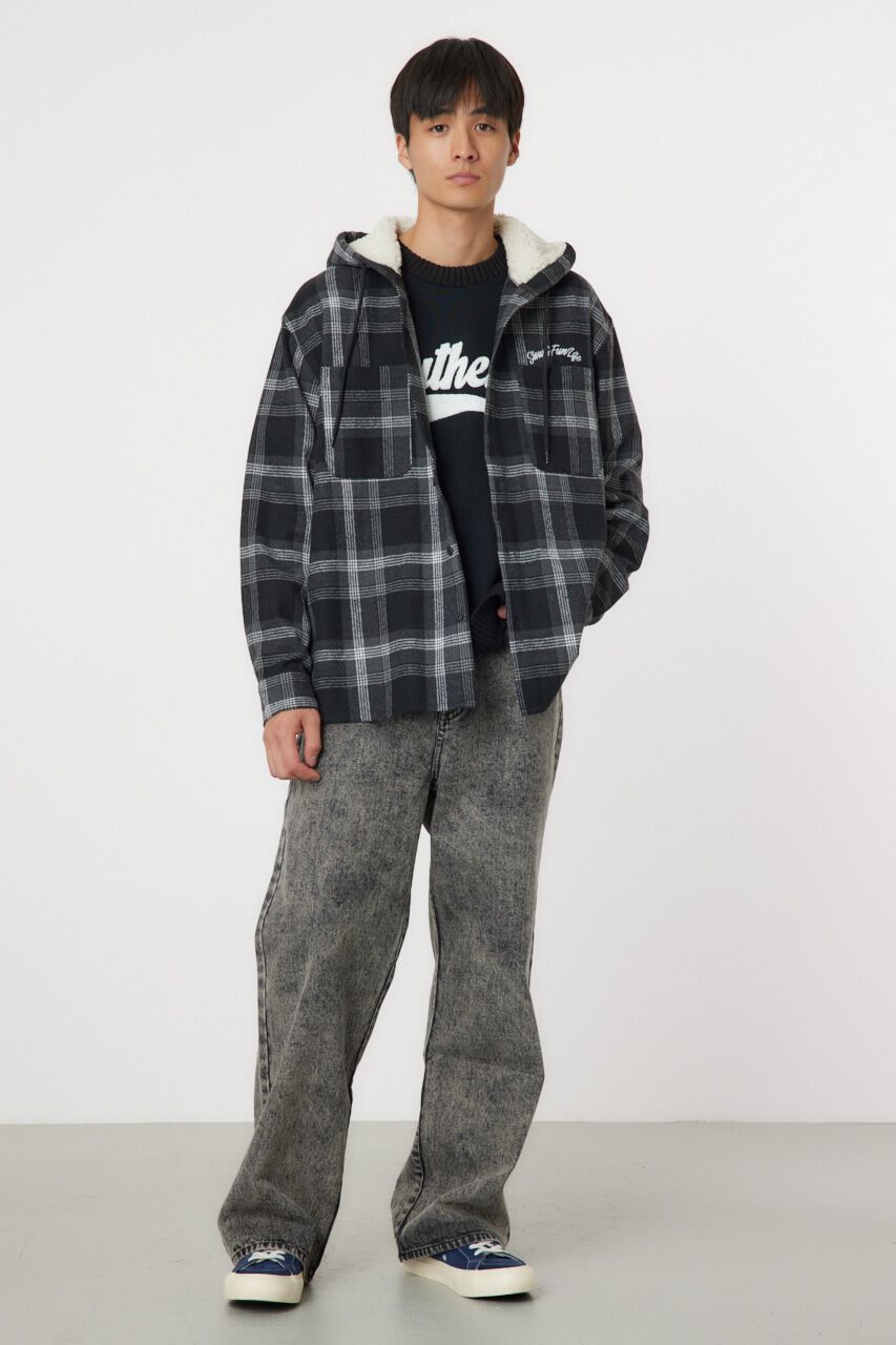RODEO CROWNS「boa hooded シャツ」|シャツ・ブラウス|